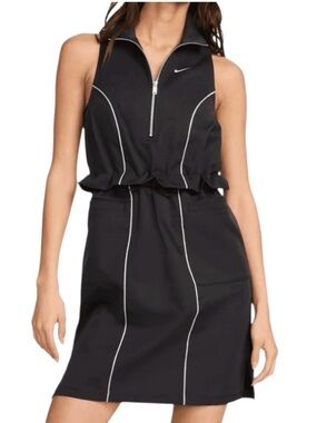 Nike Sportswear Street Black Cinch Waisted Dress